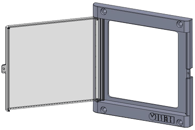 Рамка монтажная 96х96 Рамка монтажная 96х96