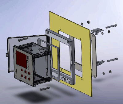Рамка монтажная 96х96 Рамка монтажная 96х96