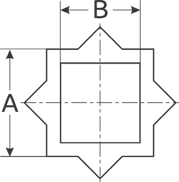 Переходник для установки пневмопривода