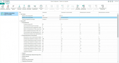 Конфигурирование с ПК