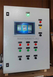 Щиты управления очистными сооружениями