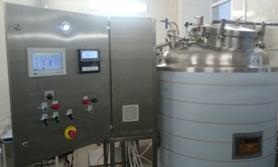 Шкаф управления для биореактора