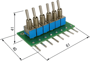 ЭДИ-6. Эмулятор входных дискретных сигналов для ОВЕН ПЛК150